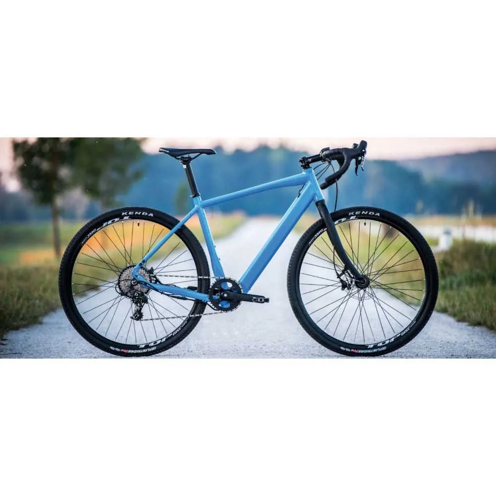 SXT Concept H600 Bafang El-sykkel Ramme For Gravelsykkel, Raw, M SXT Concept H600 Bafang El-sykkel Ramme For Gravelsykkel, Raw, M