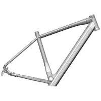 SXT Light 700c Bafang El-sykkel Ramme For By-sykke SXT Light 700c Bafang El-sykkel Ramme For By-sykke