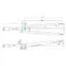 SXT Singlespeed 1 1/8 Size 58 Gaffel