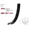 SXT Txn 27.5´´ Boost 6b Disc Tubeless Forhjul, Black, 15 x 110mm