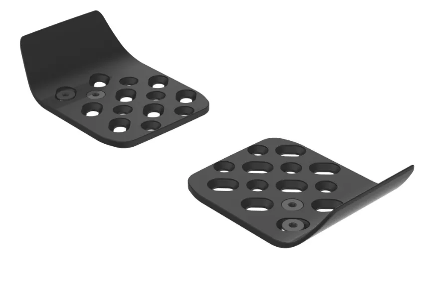 Syncros Beslag til Arm Pads, Black matt, One Size