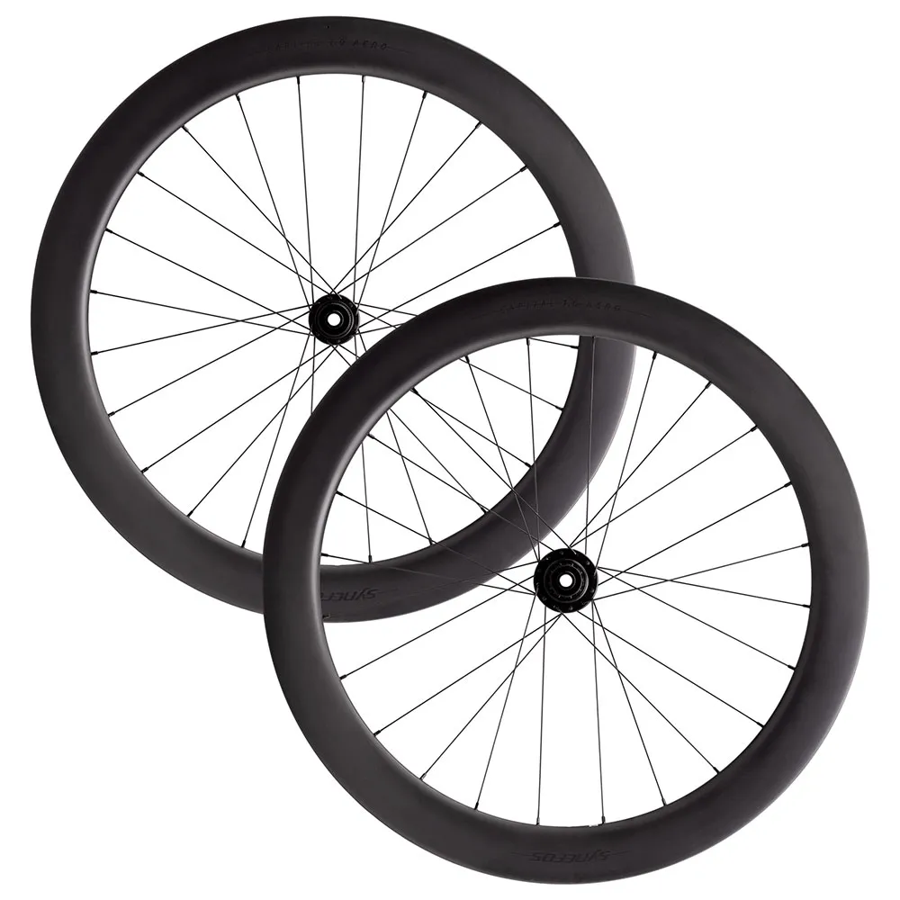 Syncros Capital 1.0 60 Hjulsett, Black matt, 12 x 100mm/12 x 142mm, Shimano HG