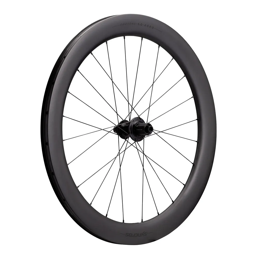 Syncros Capital 1.0 60 Hjulsett, Black matt, 12 x 100mm/12 x 142mm, Shimano HG