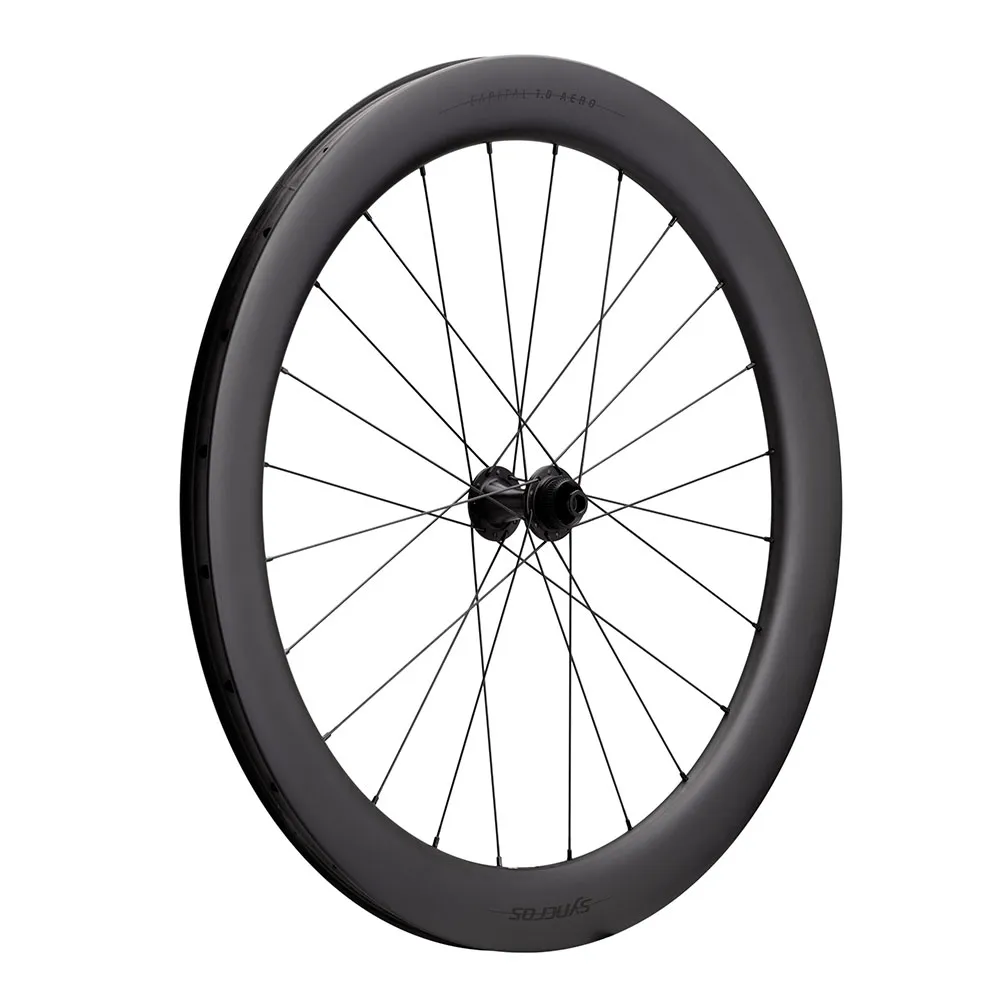 Syncros Capital 1.0 60 Hjulsett, Black matt, 12 x 100mm/12 x 142mm, Shimano HG