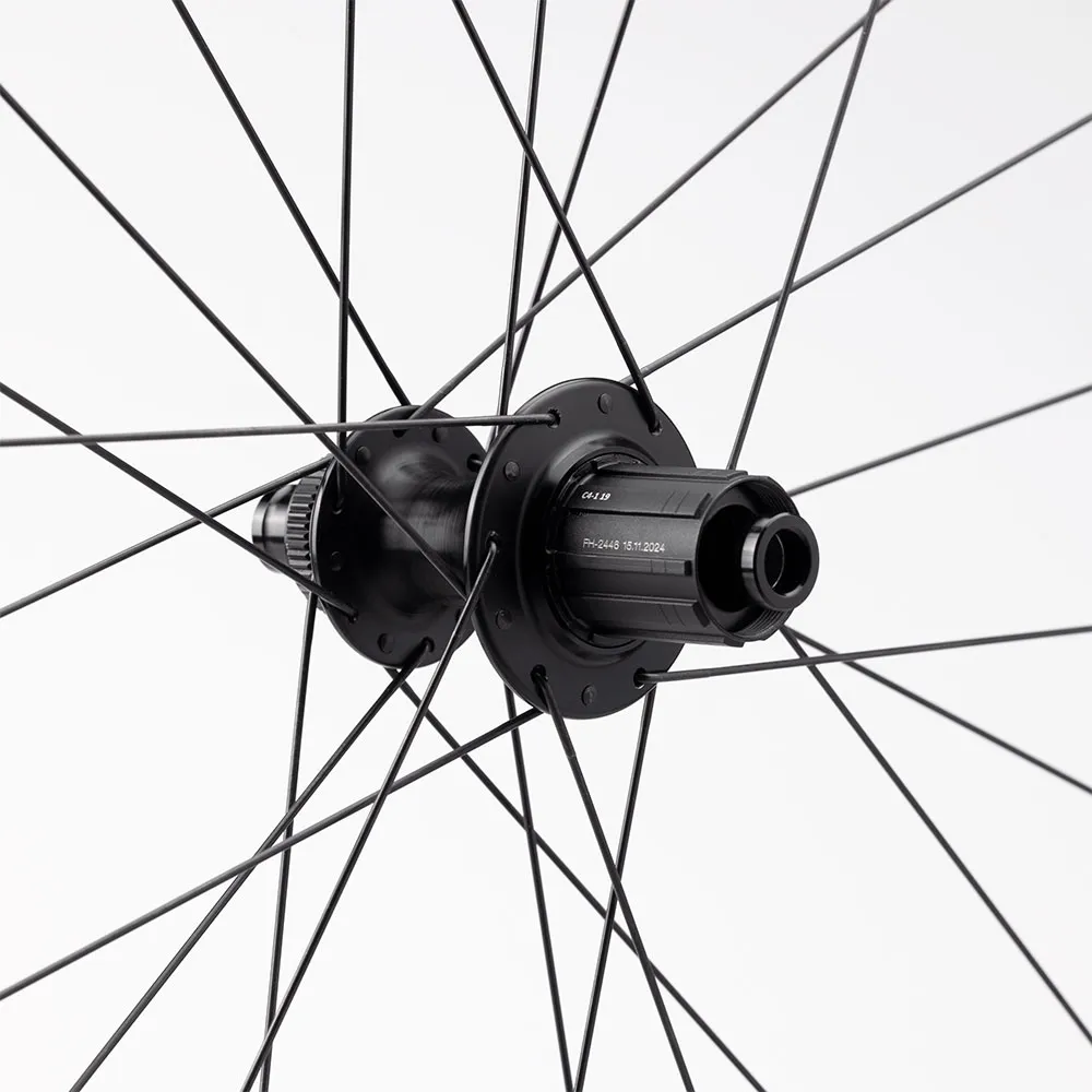 Syncros Capital 1.0 60 Hjulsett, Black matt, 12 x 100mm/12 x 142mm, Shimano HG