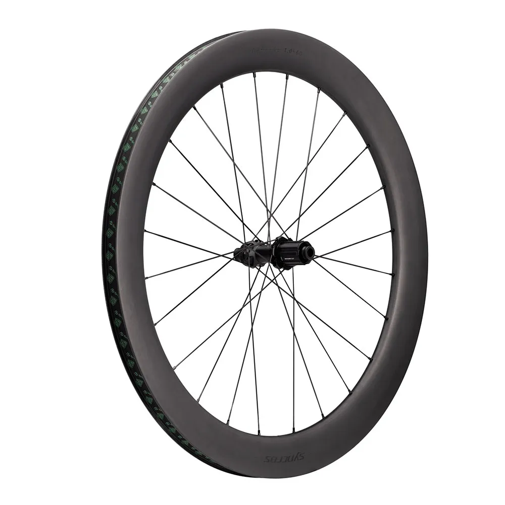Syncros Capital 1.0s 60 Hjulsett, Black matt, 12 x 100mm/12 x 142mm, Shimano HG
