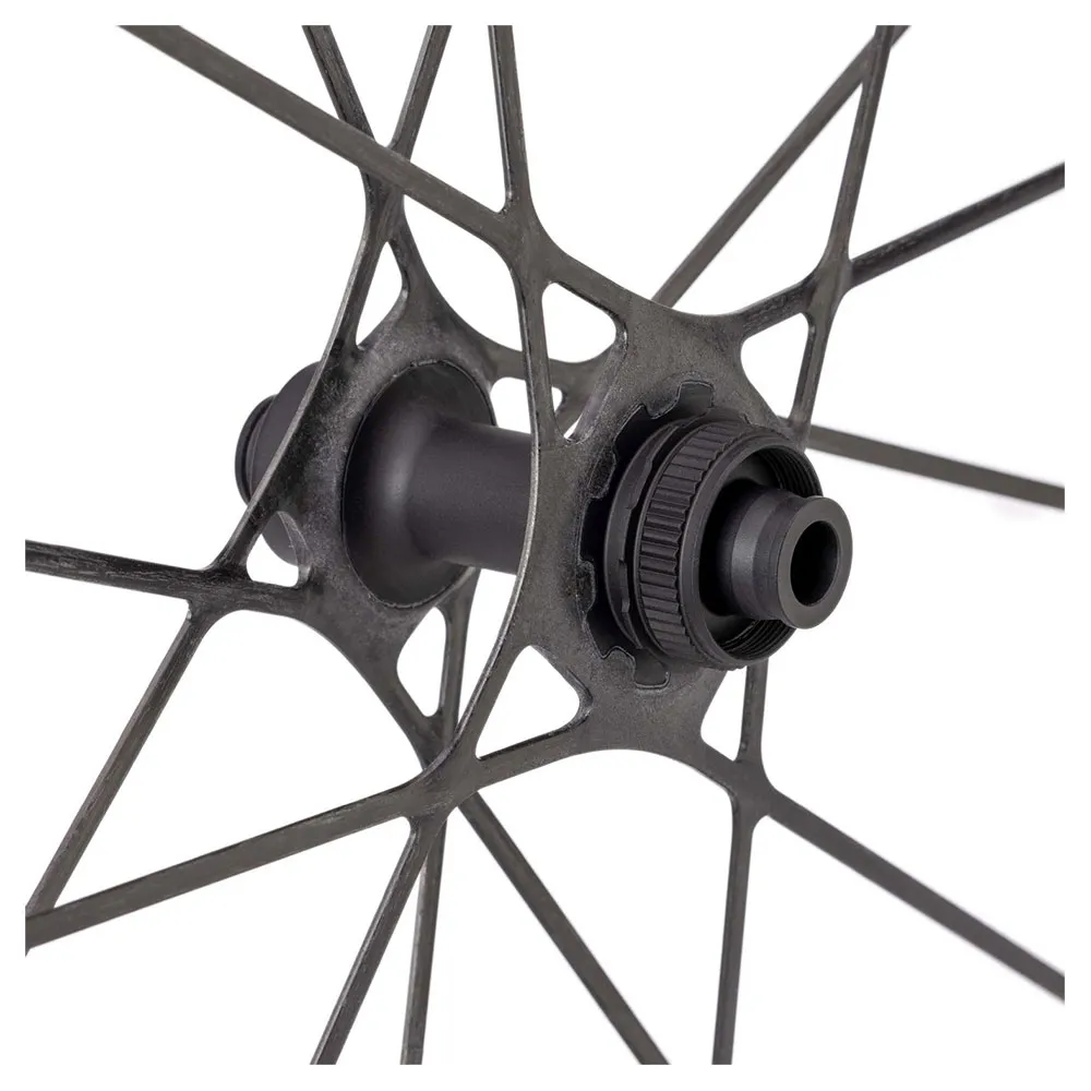 Syncros Capital Sl Aero 28´´ Cl Disc Tubeless Forhjul For Landeveissykkel, Matt black, 12 x 100mm