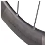 Syncros Capital Sl Aero 28´´ Cl Disc Tubeless Forhjul For Landeveissykkel, Matt black, 12 x 100mm