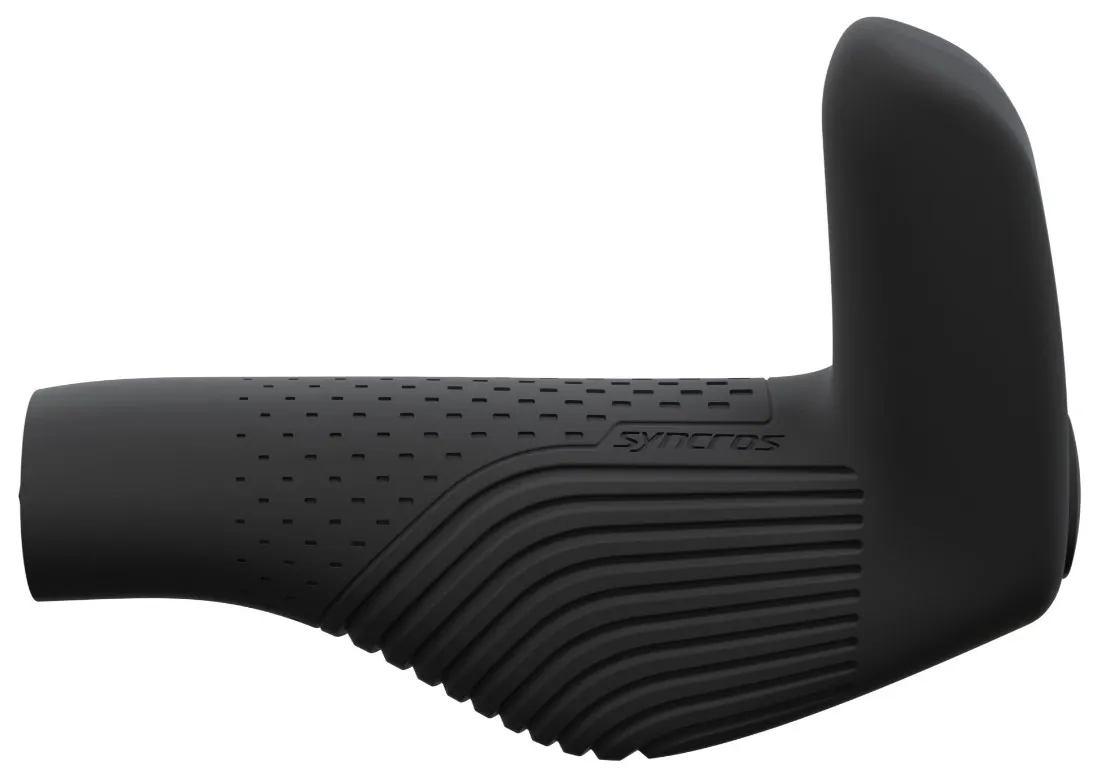 Syncros Comfort Ergo Lock-on Holker, Black, 146mm