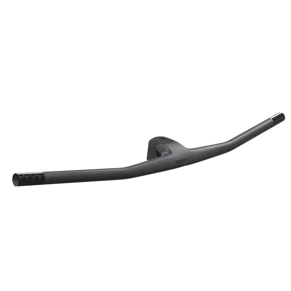 Syncros Fraser iC SL XC -12° 60mm Integrert Cockpit, Black matt / black, 31.8mm, 740mm Syncros Fraser iC SL XC -12° 60mm Integrert Cockpit, Black matt / black, 31.8mm, 740mm