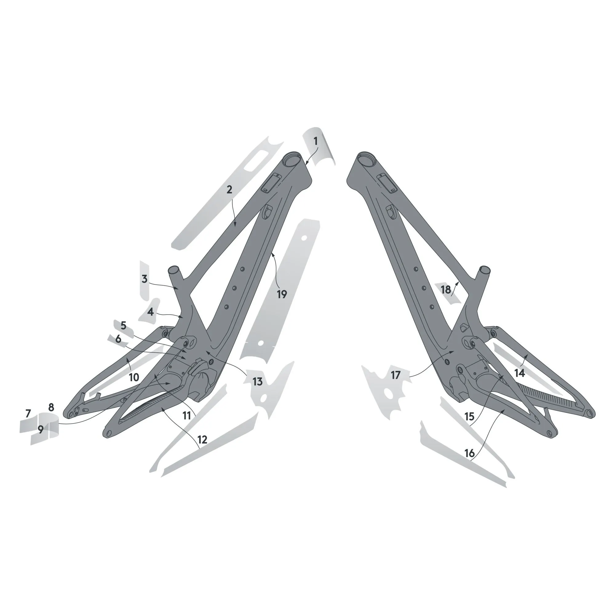 Syncros Rammebeskyttelse Til Scott Lumen e-Ride Clear Matt Syncros Rammebeskyttelse Til Scott Lumen e-Ride Clear Matt