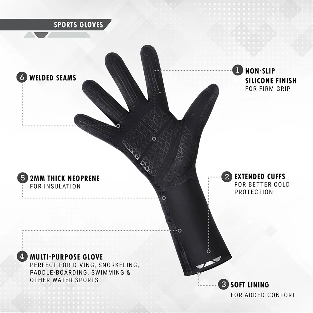 Synergy Multisport Neoprenhansker unisex Synergy Multisport Neoprenhansker unisex