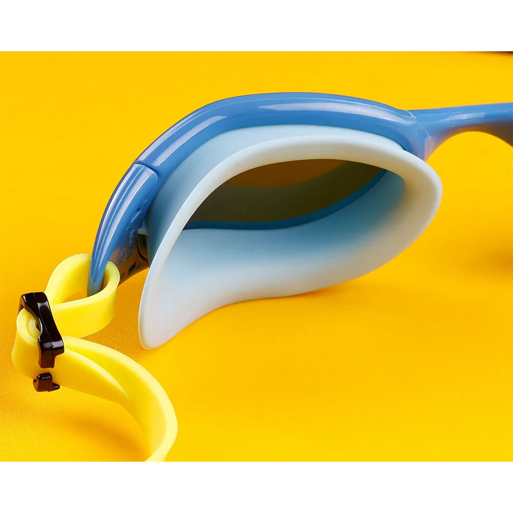Synergy Trisight Silicone Svømmebriller unisex, Blue / gold, One Size Synergy Trisight Silicone Svømmebriller unisex, Blue / gold, One Size