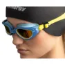 Synergy Trisight Silicone Svømmebriller unisex, Blue / gold, One Size
