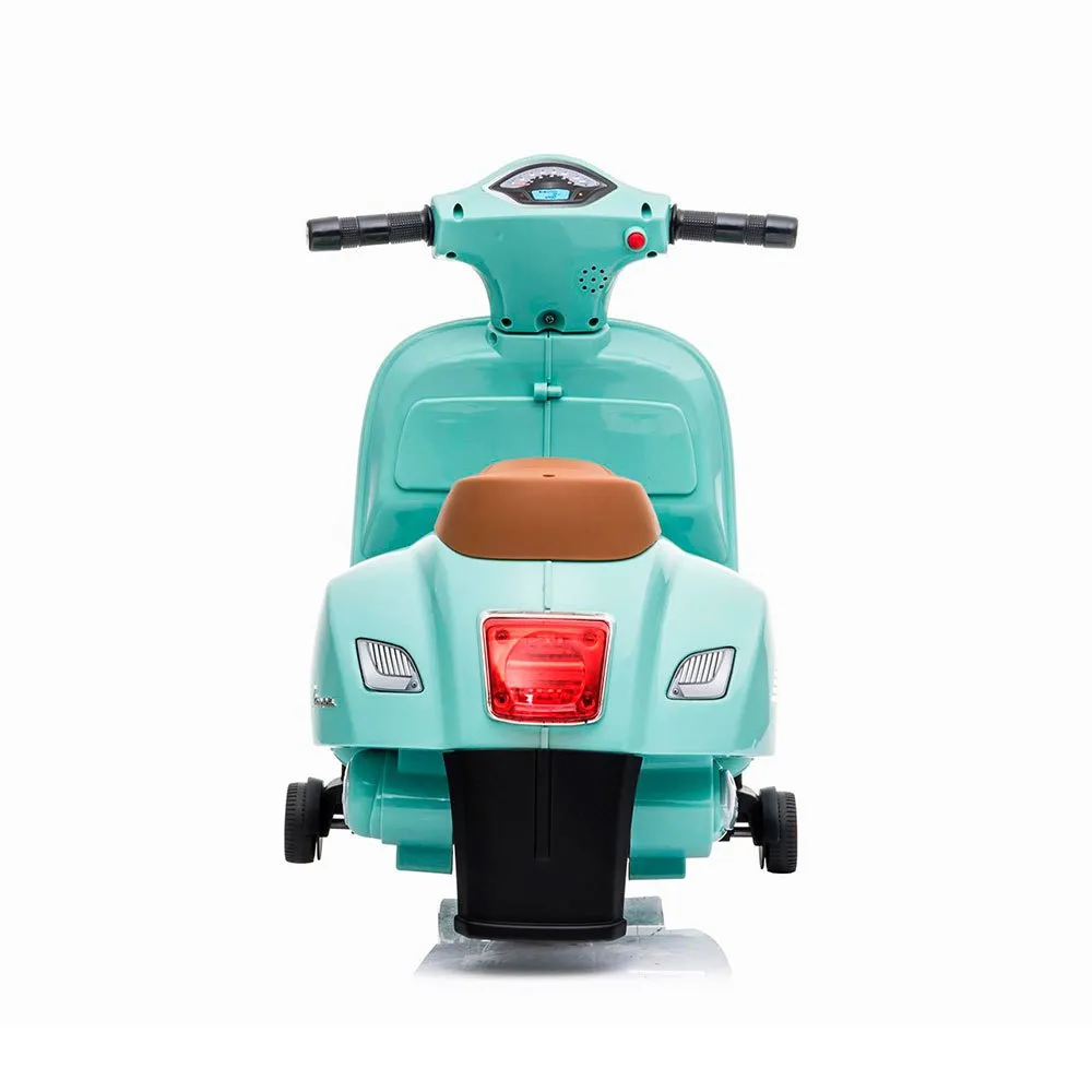 Tachan Mini Vespa 6v Blue Celeste License Sykkel, Multicolor, 3-6Y, Barnesykkel Tachan Mini Vespa 6v Blue Celeste License Sykkel, Multicolor, 3-6Y, Barnesykkel