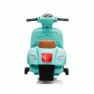 Tachan Mini Vespa 6v Blue Celeste License Sykkel, Multicolor, 3-6Y, Barnesykkel