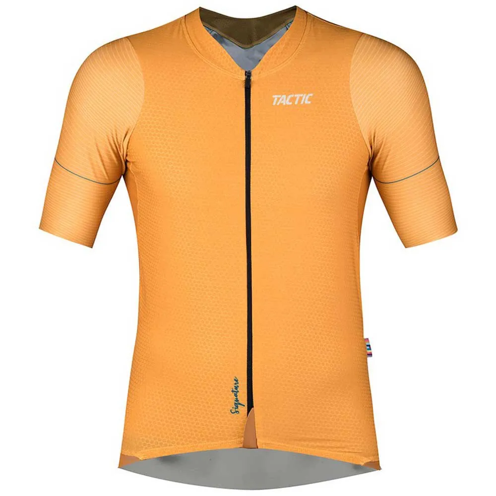 Tactic Signature Tribeca Kort Ermet Trøye, Orange, XS