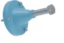 Tacx Neo 2T Disk Avtager, Blue / steel, One Size