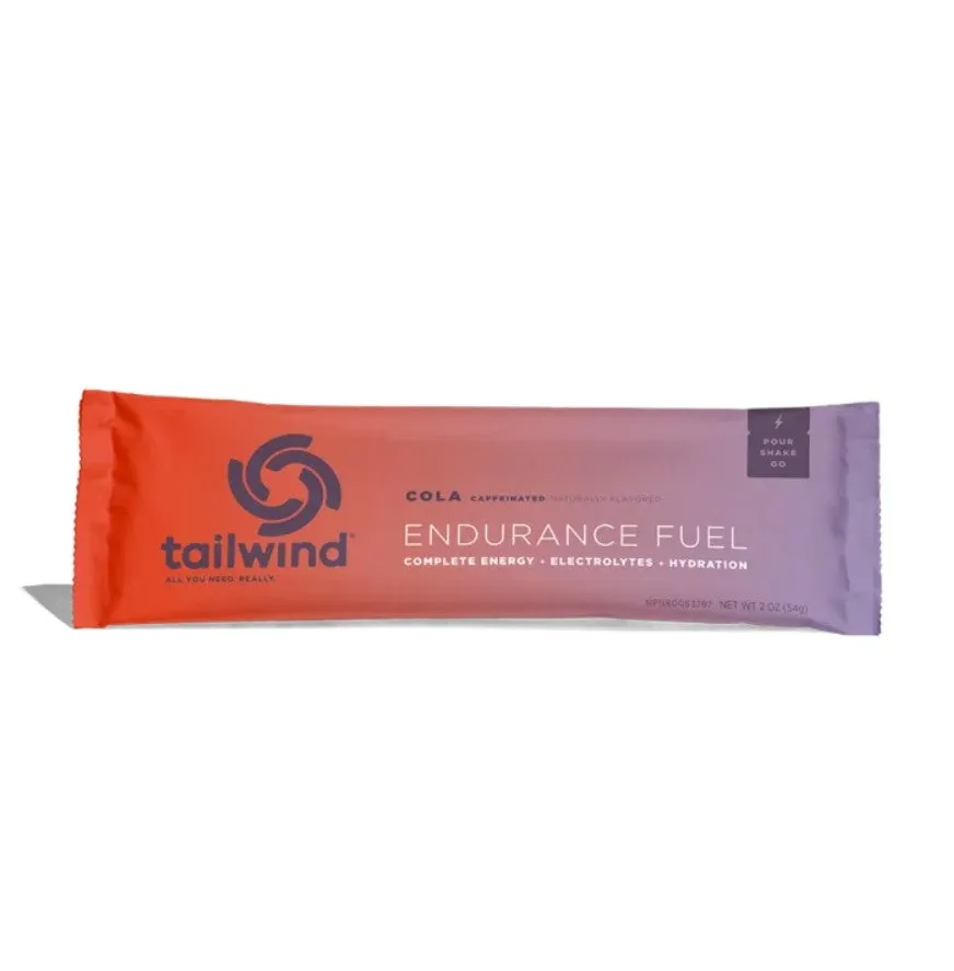 Tailwind Endurance Fuel Cola Koffein Stick Pack Sportsdrikk