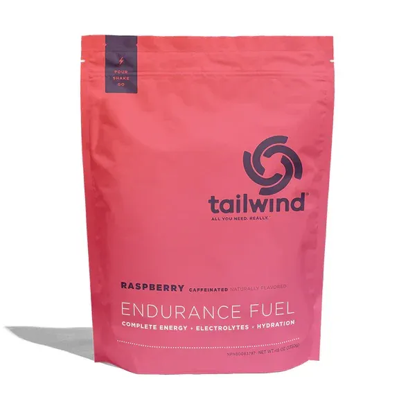 Tailwind Endurance Fuel Raspberry Koffein Medium Sportsdrikk