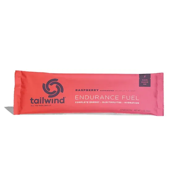 Tailwind Endurance Fuel Raspberry Stick Koffein Pack Sportsdrikk Tailwind Endurance Fuel Raspberry Stick Koffein Pack Sportsdrikk