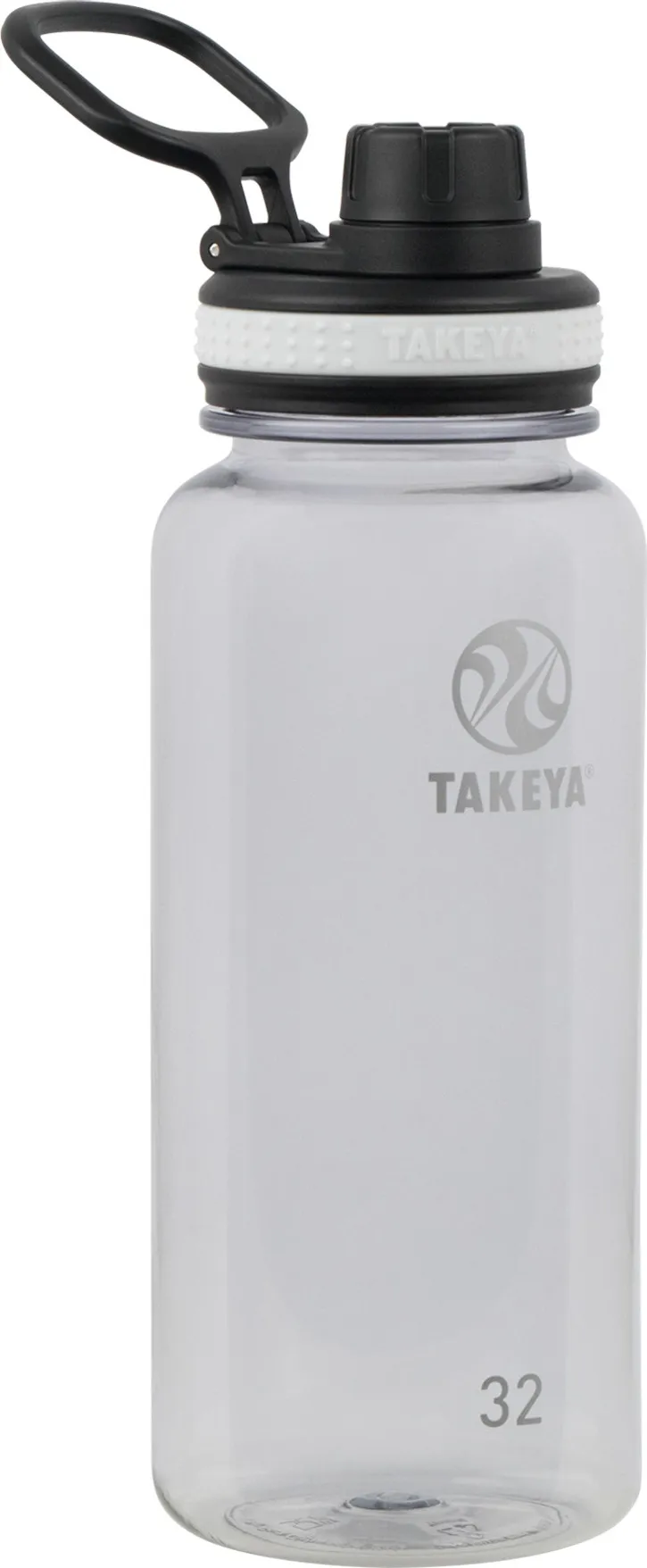 Takeya Tritan Bottle, Clear, 950ml Takeya Tritan Bottle, Clear, 950ml