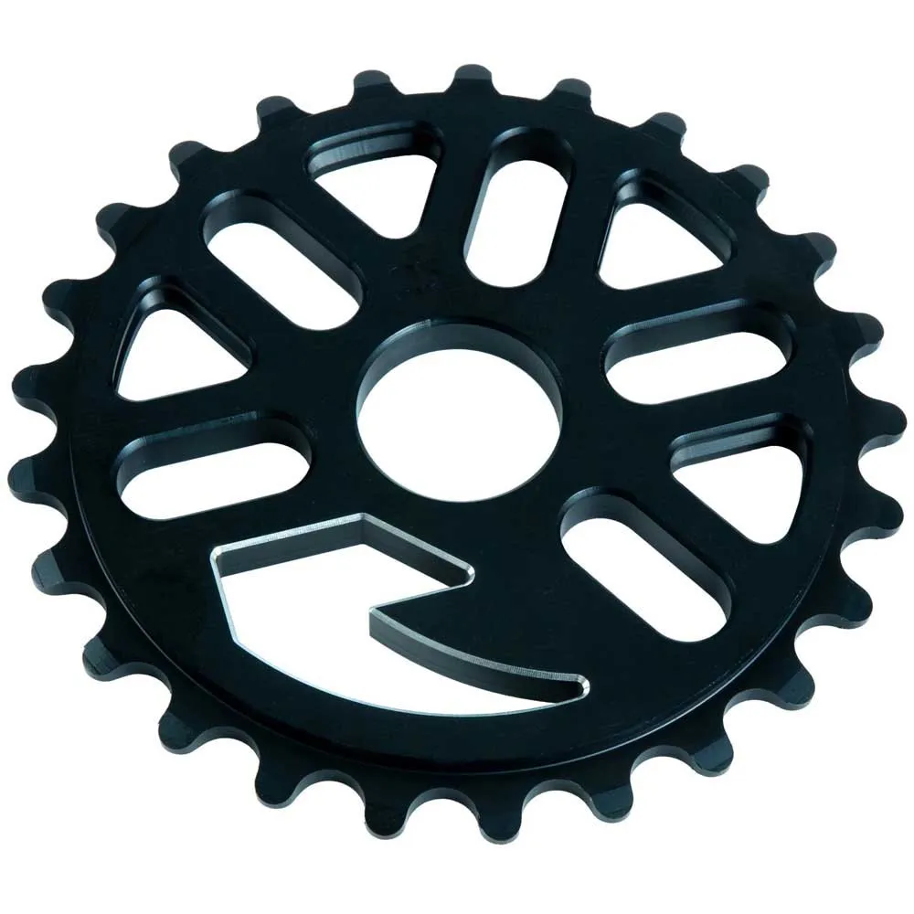 Tall Order One Logo Kjettingring, Black, 25t Tall Order One Logo Kjettingring, Black, 25t
