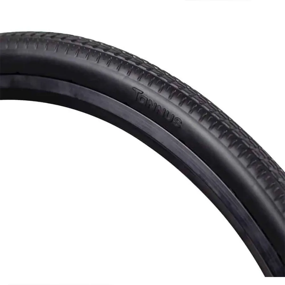 Tannus Wheelchair Regular Tubeless 24´´ X 37 Urban Stive Sykkeldekk, Black, 24" x 37
