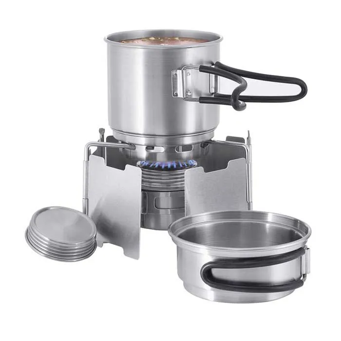 Tatonka Alkoholbrenner Sett, Inox, One Size Tatonka Alkoholbrenner Sett, Inox, One Size