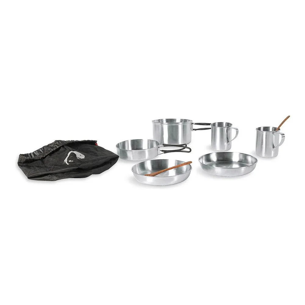 Tatonka Pikniksett For 2, Silver, One Size Tatonka Pikniksett For 2, Silver, One Size