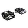 TATZE Mc Air Titanium Sykkelpedaler, Black / silver, One Size