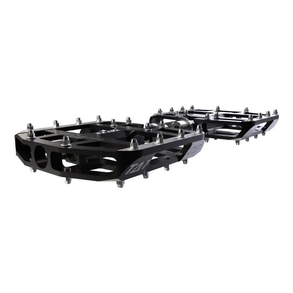 TATZE Mc Air Titanium Sykkelpedaler, Black / silver, One Size TATZE Mc Air Titanium Sykkelpedaler, Black / silver, One Size