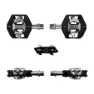 TATZE Mc-fly Sykkelpedaler, Black / silver, One Size