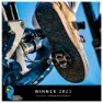 TATZE Mc-fly Sykkelpedaler, Black / silver, One Size