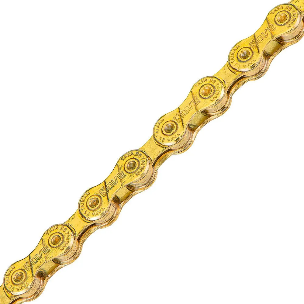 TAYA Nove-91 Mtb Kjede, Gold, 116 Links