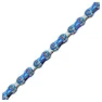 TAYA Tolv Galaxy Kjede, Silver, 126 Links, 12s