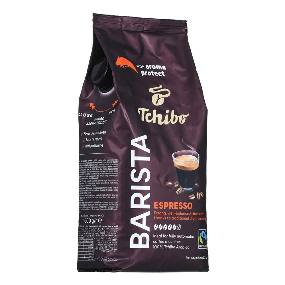Tchibo Barista Espresso 1kg Kaffebønner, Brown, One Size