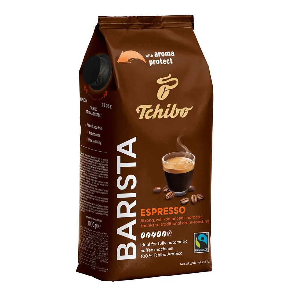 Tchibo Barista Espresso 1kg Kaffebønner, Brown, One Size