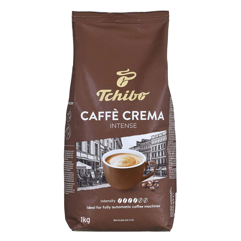 Tchibo Cafe Crema Intense Kaffebønner 1kg, Black, One Size