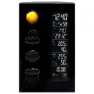 Technoline Ws 6650 Værstasjon, Black, One Size, EU Plug 220V