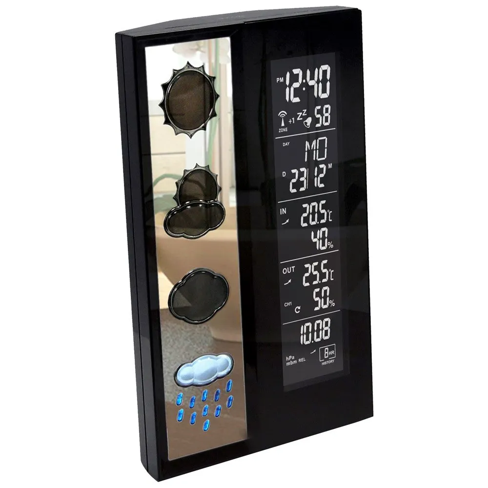 Technoline Ws 6650 Værstasjon, Black, One Size, EU Plug 220V Technoline Ws 6650 Værstasjon, Black, One Size, EU Plug 220V