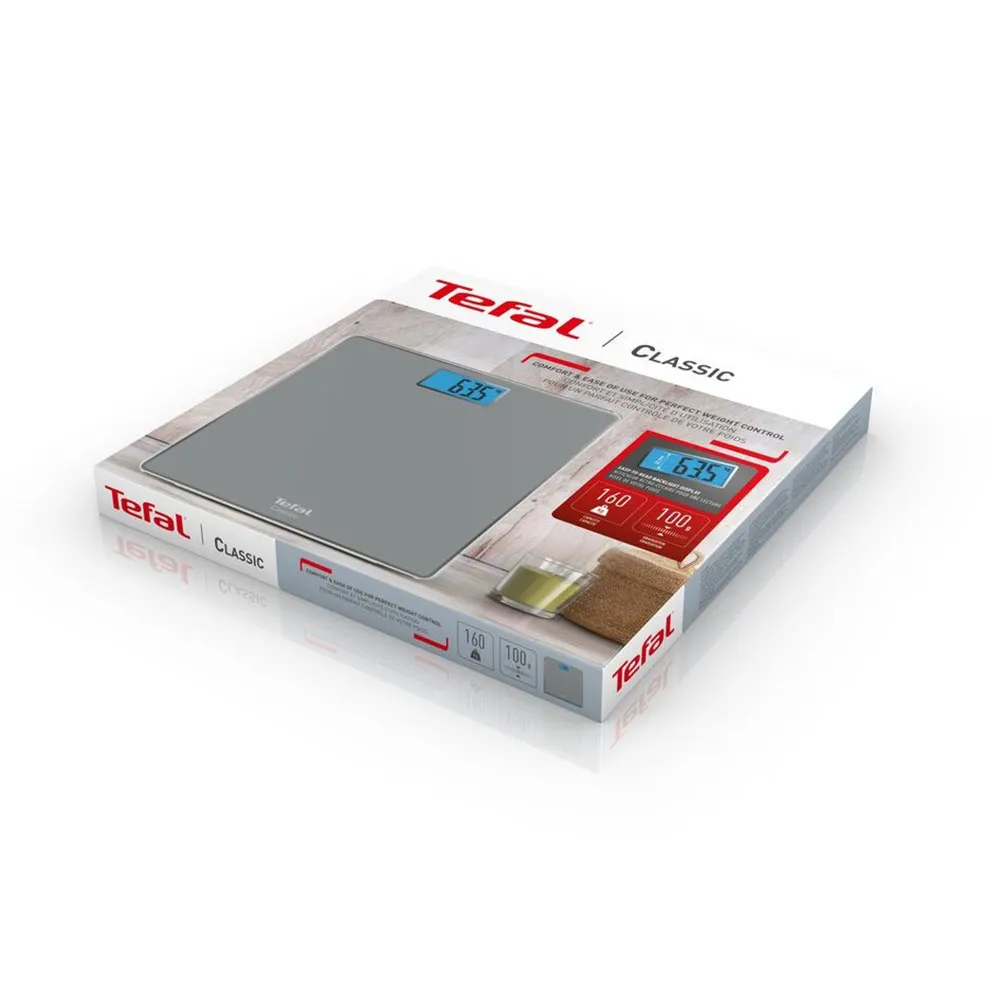 Tefal Classic Pp1500 Square Vekt, Silver, One Size