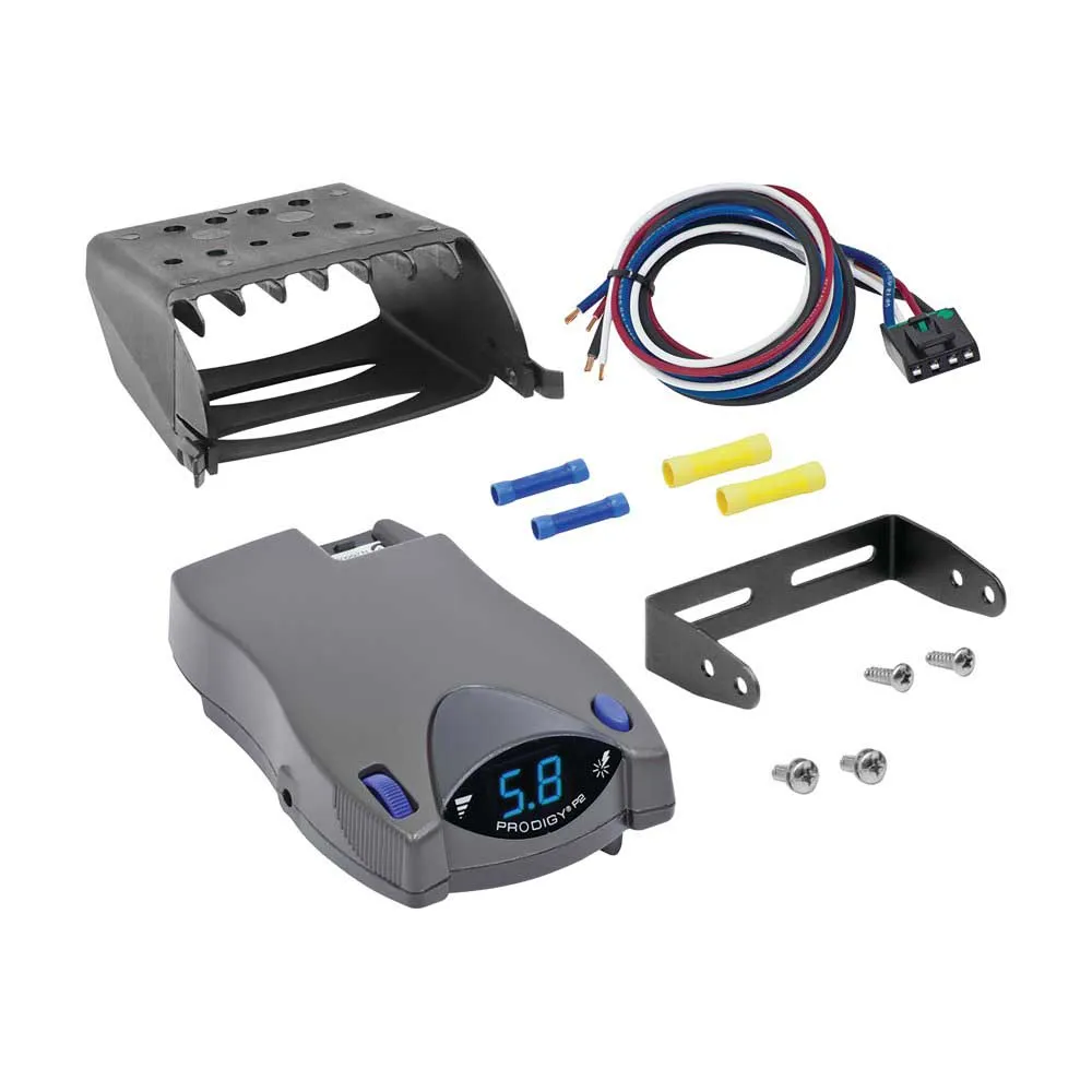 Tekonsha Prodigy P2 Tilhengerbremsekontroll, Black, One Size