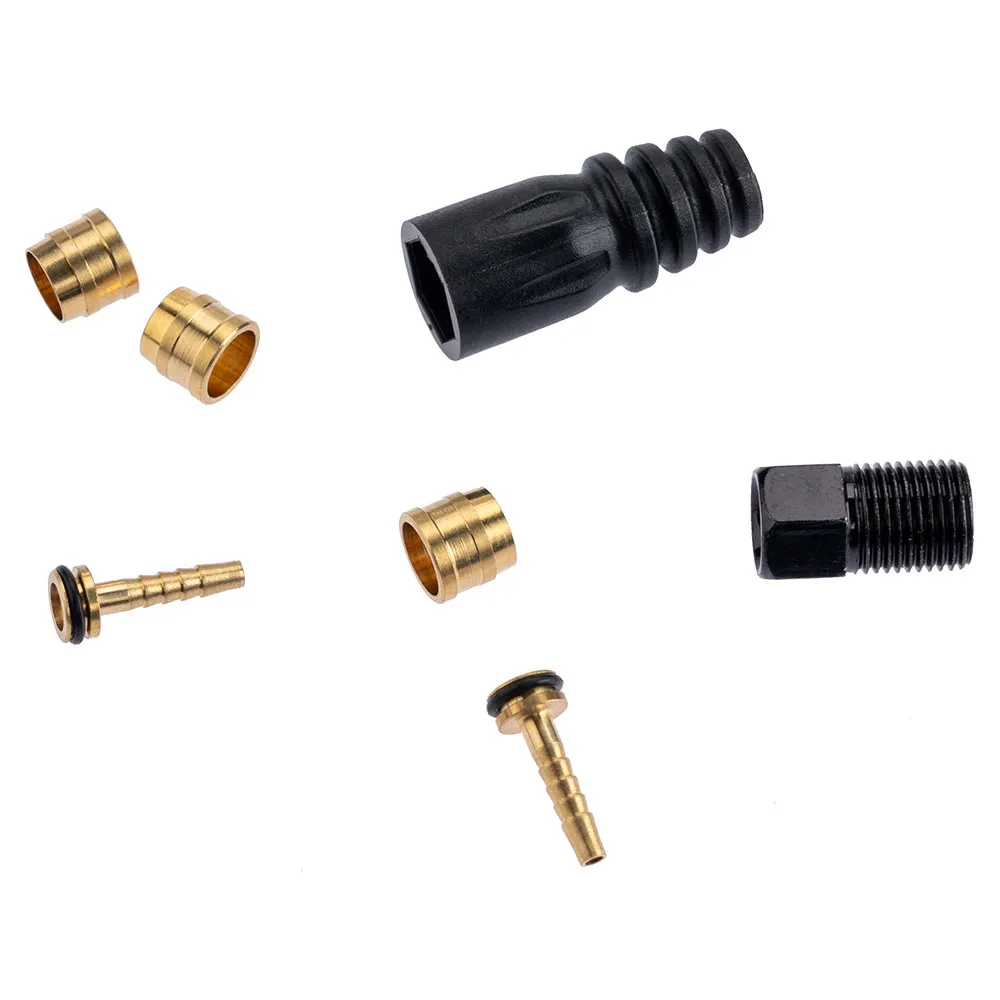 Tektro Dorado 4p Hd-m737 Hydraulic 4 Piston Bakbrems, Black, One Size