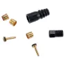 Tektro Dorado 4p Hd-m737 Hydraulic 4 Piston Bakbrems, Black, One Size