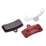 Tektro Q13rs Hd-e740/hd-e745 Harpiks Skivebremseklosser 10 Enheter, Red / silver, One Size