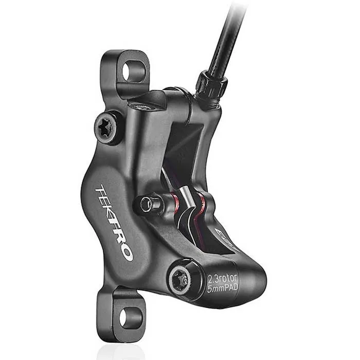 Tektro Volans 4p Hd-t535 Hydraulic 4 Piston Forbrems, Black, One Size