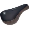 Tempered Pleather Fat Sykkelsete, Black / brown, One Size