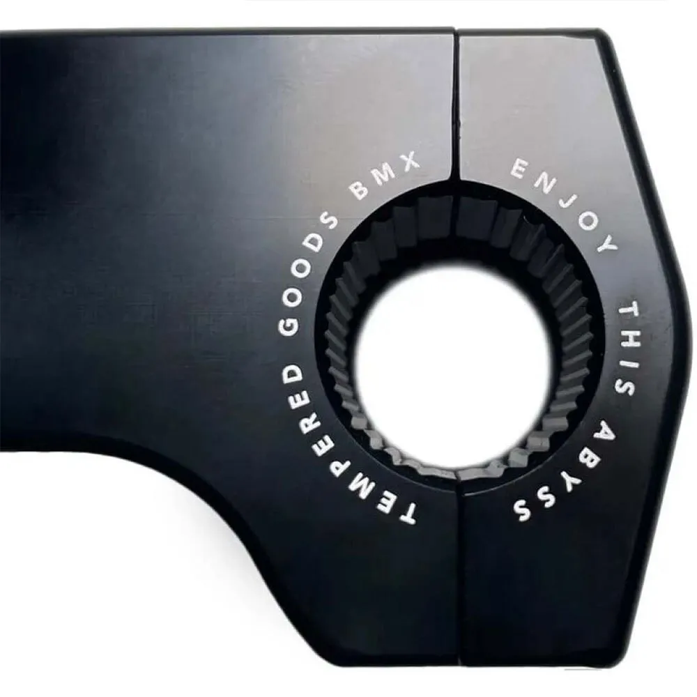 Tempered Wrath Front Load Sykkelstyrestem, Black, 51mm