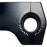 Tempered Wrath Front Load Sykkelstyrestem, Black, 51mm